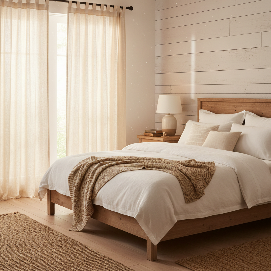 What Interior Designers Know About Linen Look Sheer Curtains for a Farmhouse Bedroom That Most Buyers Don't