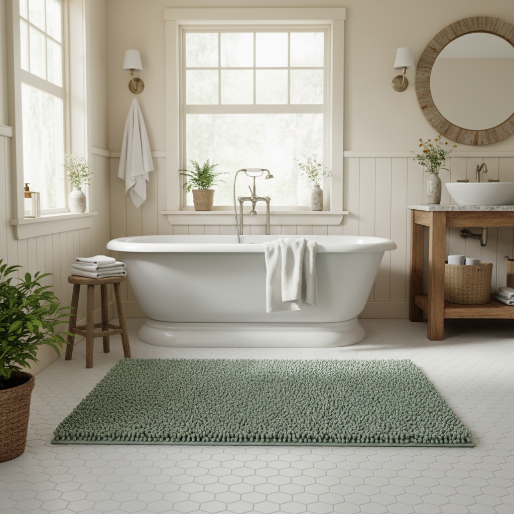 Washable Large Bath Rugs for Bathroom Floor on a Budget: How to Get a Clean, Stylish, Slip-Free Bathroom Without Spending a Fortune