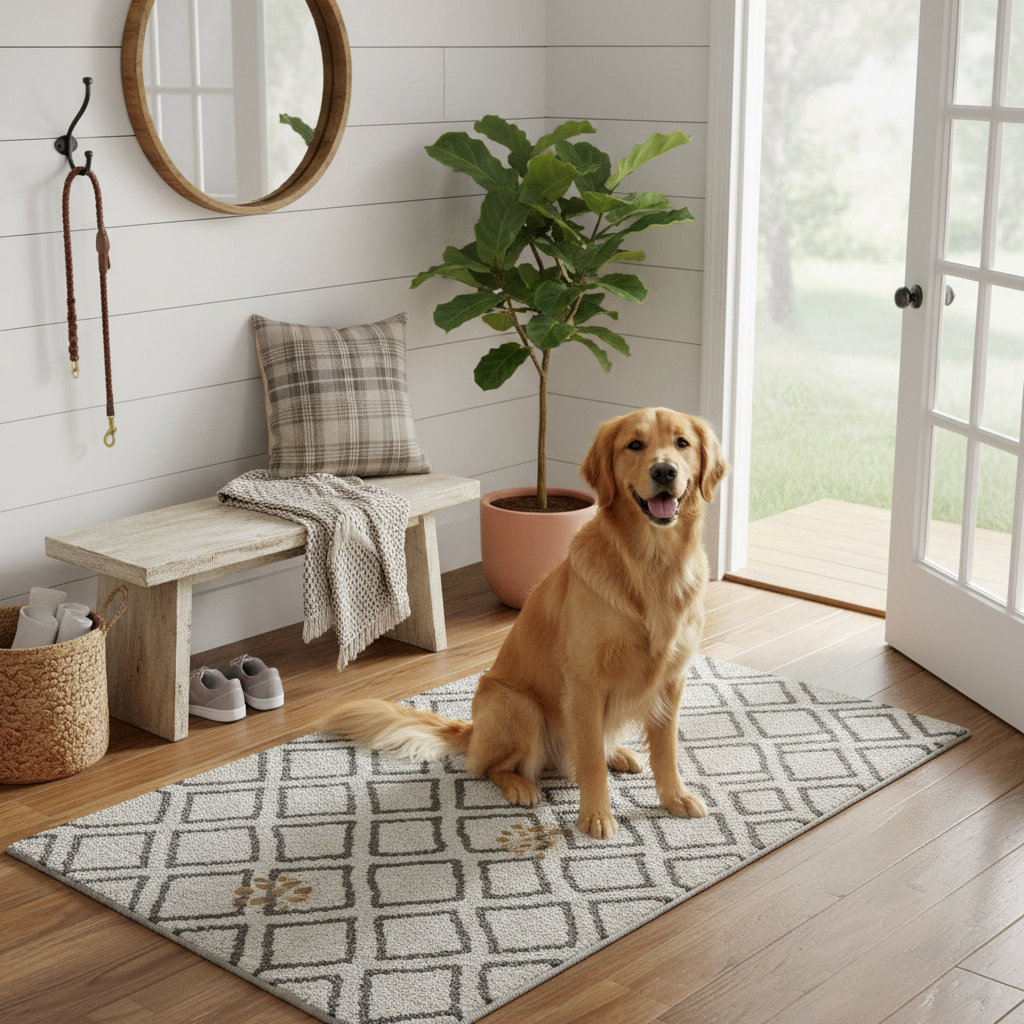 Pet-Friendly Chenille Door Mats for Indoor Entry: What Actually Works in a High-Traffic Muddy-Paw Household