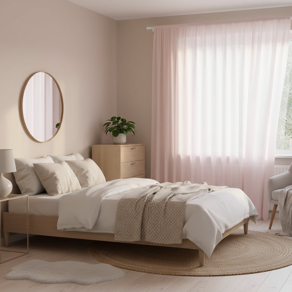 Matching Pink Sheer Curtains to Bedroom Windows: A Practical Light and Style Guide for Small Rooms, Rental Spaces, and Cozy Bedroom Makeovers