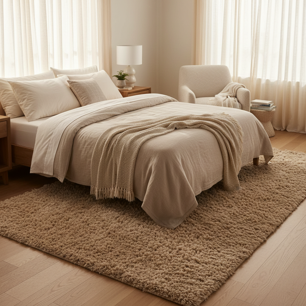 Beyond Softness: What Really Matters When Choosing Super Soft Shaggy Area Rugs for Your Bedroom