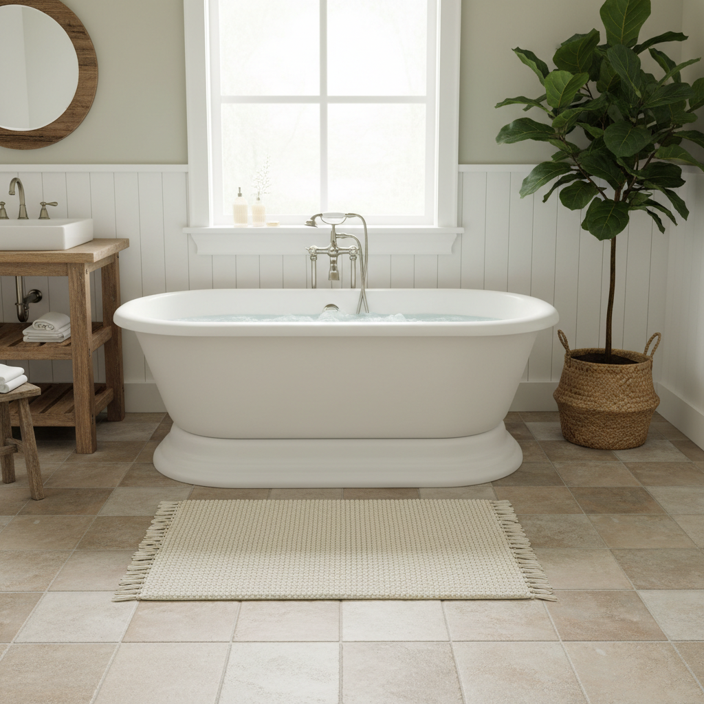 Non Slip Absorbent Bath Rugs Sizing Decoded: How to Pick the Right Fit for Small Bathrooms, Walk-In Showers, and Double Vanities