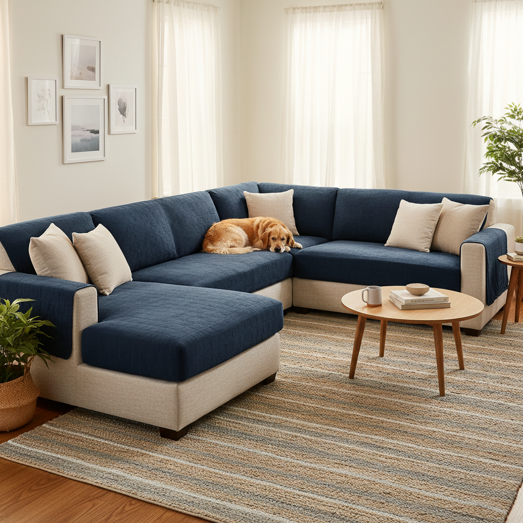 How Pet Ownership Reshaped Living Room Style: The Rise of Reversible Pet Friendly Sectional Sofa Covers
