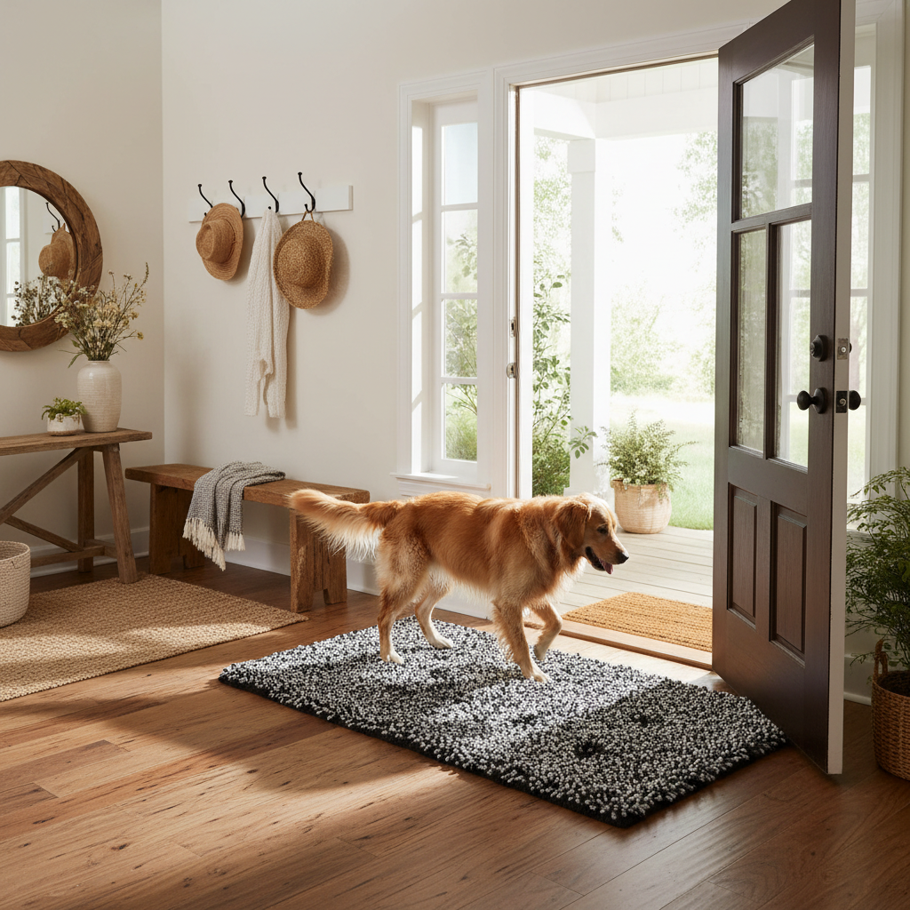 Mopping the Floor Every Day Works for Mudless Homes, Not Muddy Entryways: What New Dog Owners Unlearn First