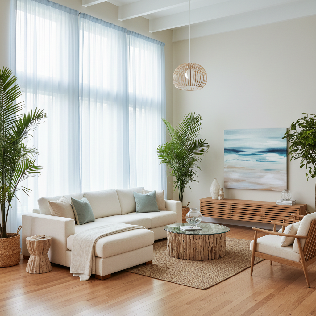 Smart Decorators Spend on Fabric Weight and Skip Overcrowding in Sky Blue Sheer Curtains for Floor to Ceiling Windows