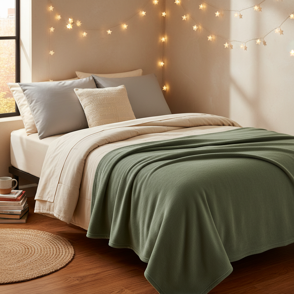 The Real Warmth Mechanism, Not Just "Soft" Marketing: What Produces Genuine Comfort in Soft Fleece Blankets for Dorm Room Girls