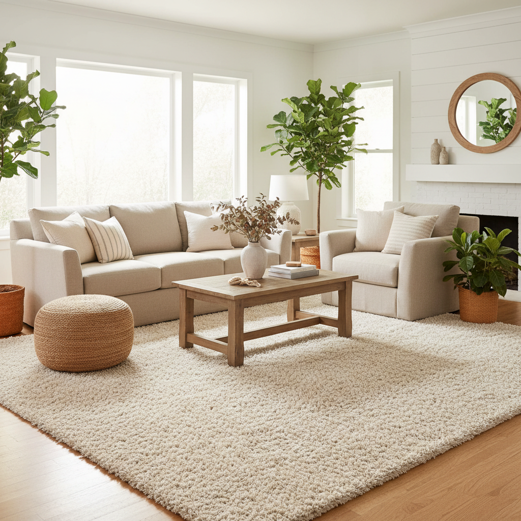 Why Your Living Room Still Feels Cold and Uninviting — And How Super Soft Fluffy Area Rugs Can Fix That