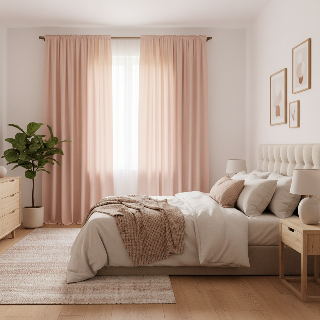 Can a Curtain Be Both Romantic and Pitch Dark? The Truth About Blush Pink Blackout Curtains for Bedrooms