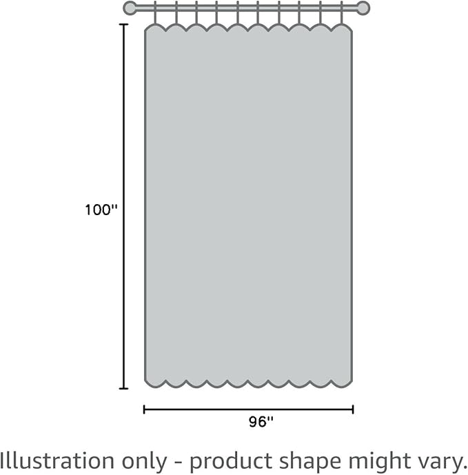 H.VERSAILTEX Linen Blackout Curtains Durable Thick Textured Linen Look 100% Blackout Patio Door Curtain Anti Rust Grommet Extra Wide Sliding Door Curtain Panel, Orange, W100 x L96 inch