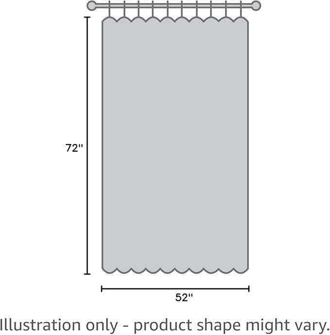 SimpleHome Ombre Room Darkening Curtains for Living Room, Light Blocking Gradient Grey to Greyish White Thermal Insulated Grommet Window Curtains/Drapes for Bedroom, 2 Panels, 52x72 inches Length