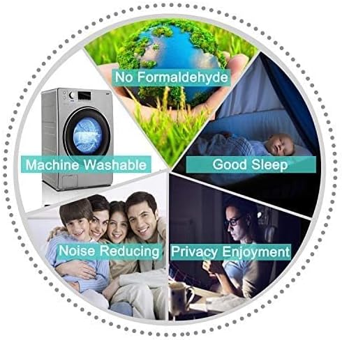 Yakamok Dove Grey Room Darking 108 Inch Length 2 Panel Sets for Livingroom Dining Room Darkening Thermal Insulated Bay Window Hotel Modern Elegant Black Out Sunblock Curtins/Bedroom,52 x 108 Inches
