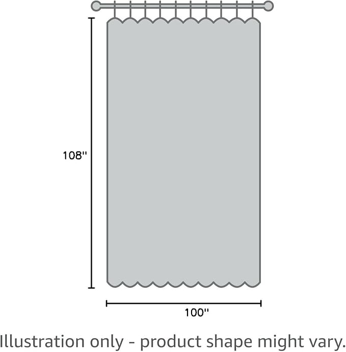 H.VERSAILTEX Blackout Patio Curtains 100 x 108 Inches for Sliding Door Extral Wide Blackout Curtain Panels Thermal Insulated Room Divider - Grommet Top, 9' Tall by 8.5' Wide - Pale Oak