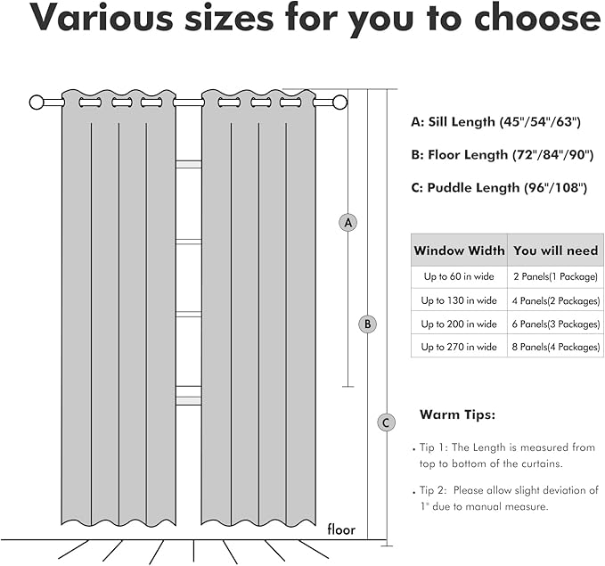 MIULEE 100% Blackout Linen Textured Curtains for Bedroom Solid Thermal Insulated Warm Taupe Grommet Room Darkening Curtains & Drapes Luxury Decor for Living Room Nursery 52 x 72 Inch (2 Panels)
