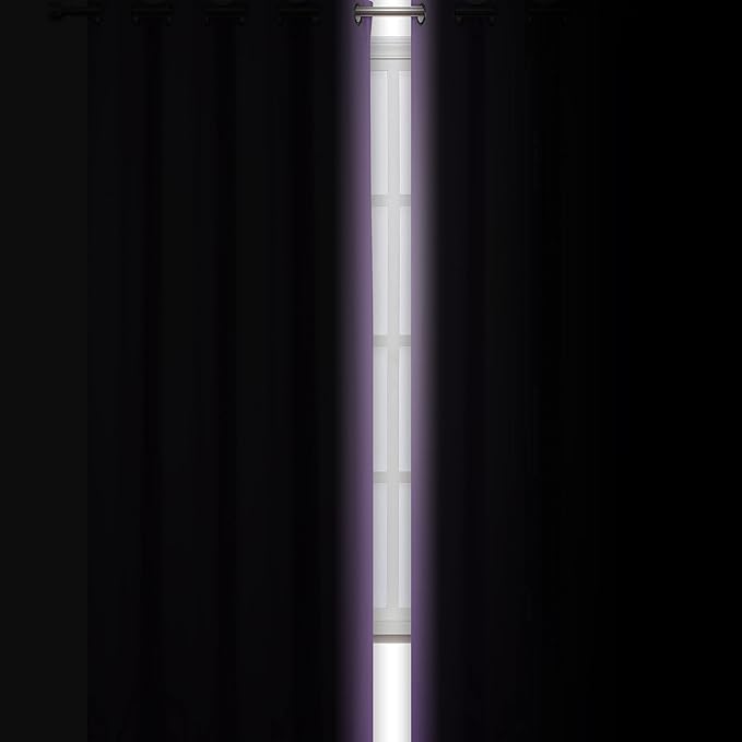 LEMOMO Lavender Blackout Curtains 38 x 63 Inch Length/Set of 2 Curtain Panels/Thermal Insulated Room Darkening Blackout Curtains for Bedroom