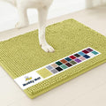Muddy Mat® | Super Absorbent Door Mat Indoor, Microfiber Quick Dry Chenille Entryway Rug, Non-Slip Front Door Mat, Indoor Mats for Entryway, Machine Washable Pet Rug, Yellow 48" x 60"