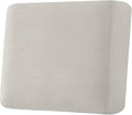 H.VERSAILTEX Super Stretch Individual Seat Cushion Covers Sofa Covers Couch Cushion Covers Slipcover Sets Thick Jacquard Textured Twill Fabric (1 Piece Chair Cushion Cover, Island Fossi)