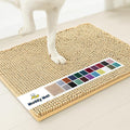 Muddy Mat® | Super Absorbent Door Mat Indoor, Microfiber Quick Dry Chenille Entryway Rug, Non-Slip Front Door Mat, Indoor Mats for Entryway, Machine Washable Pet Rug, Beige 16"x24"