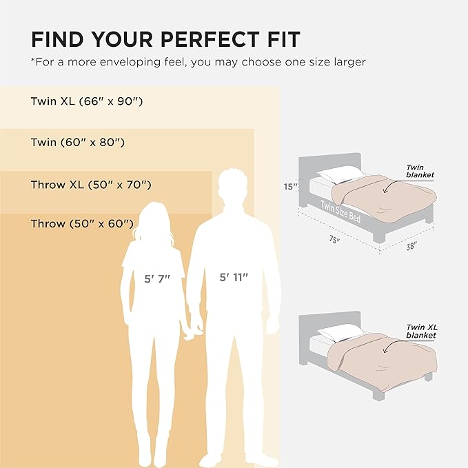 Bedsure GentleSoft Twin Blanket for Couch - Cozy Soft Blankets for Women, Cute Small Fleece Throws for Girls, Beige, 60x80 Inches