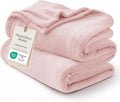 Bedsure GentleSoft Fleece Bed Blankets Full Size Pink - Soft Lightweight Plush Fuzzy Cozy Luxury Blanket Microfiber, 84x90 inches