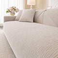 Soft Waterproof Chenille Cover Washable, Non Slip Sectional Sofa Covers for 3 Cushion Couch Sofa L Sharped Sofa Slipcover for Pets, Furniture Protector (1 PCS 36"x70" Coffee)