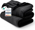 Bedsure GentleSoft Fleece Blankets King Size Black - Bed Blanket Soft Lightweight Plush Cozy Fuzzy Luxury Microfiber, 108x90 inches